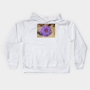 Giant Thistle Flower 4 Kids Hoodie